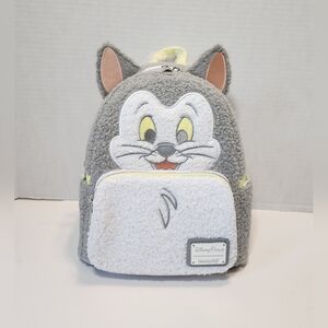 Disney Parks Loungefly FIGARO Pastel Plush Mini Backpack - NWT